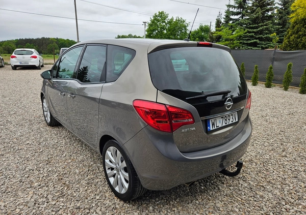 Opel Meriva cena 22700 przebieg: 199980, rok produkcji 2010 z Warszawa małe 232